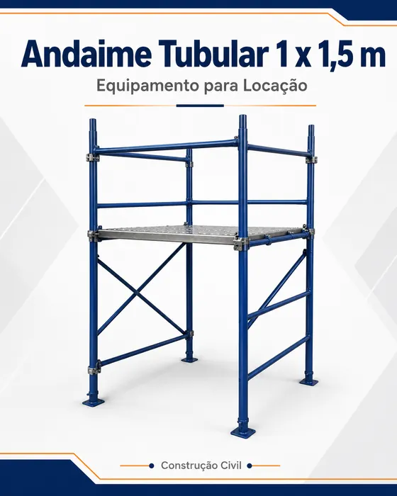 Andaime Tubular 1x1,5m