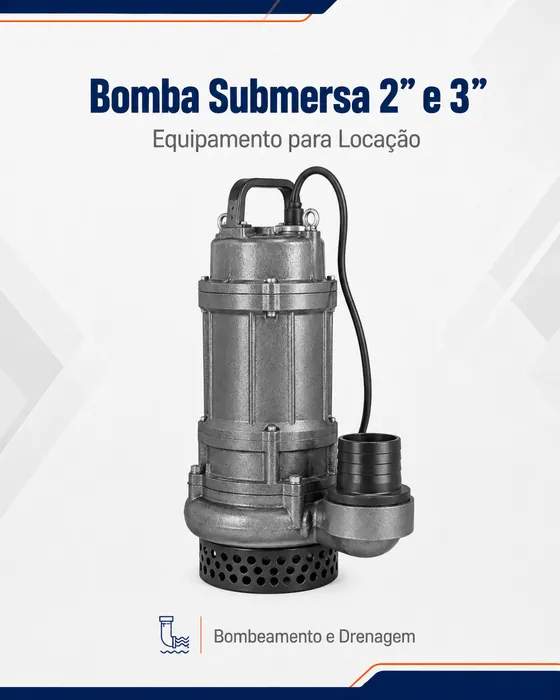 Bomba Submersa 2" e 3"
