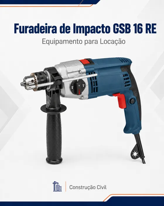 Furadeira de Impacto GSB 16 RE