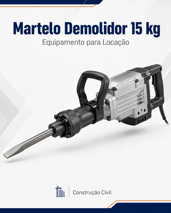 Martelo Demolidor 15kg