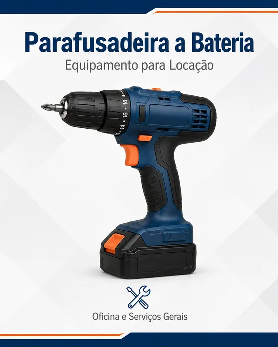 Parafusadeira a Bateria