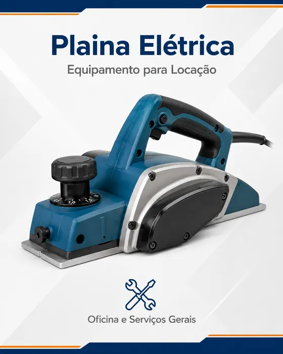 Plaina Elétrica
