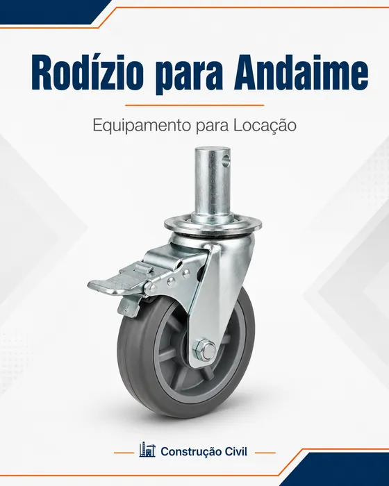 Rodízio para Andaime