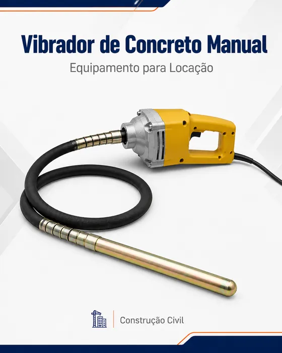 Vibrador de Concreto Manual